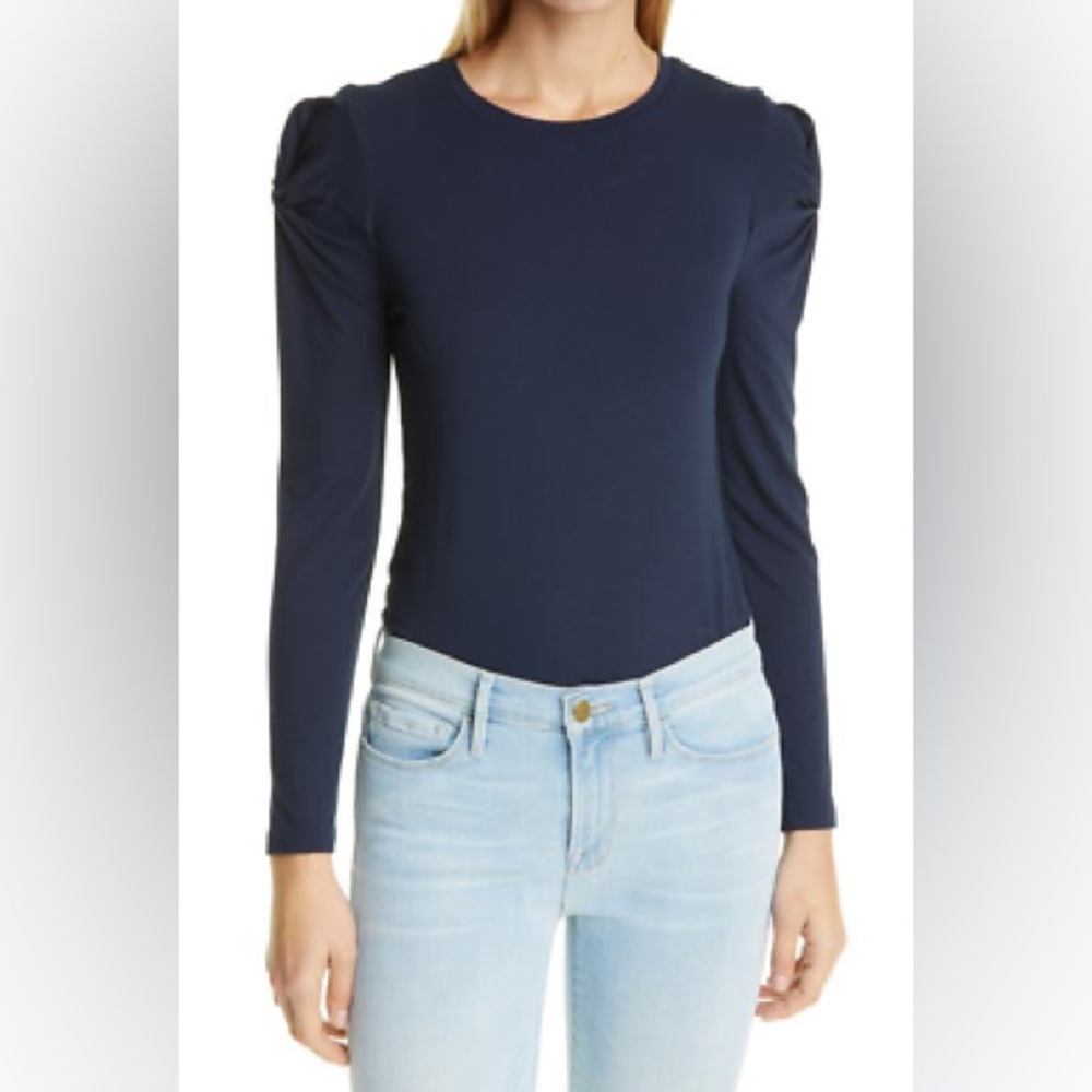 Frame Twisted Sleeve Tee XS